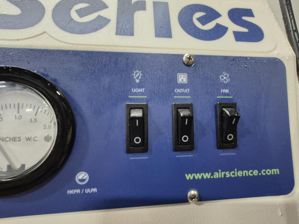 Used Air Science Purair LF Series Horizontal Flow Cabinet 