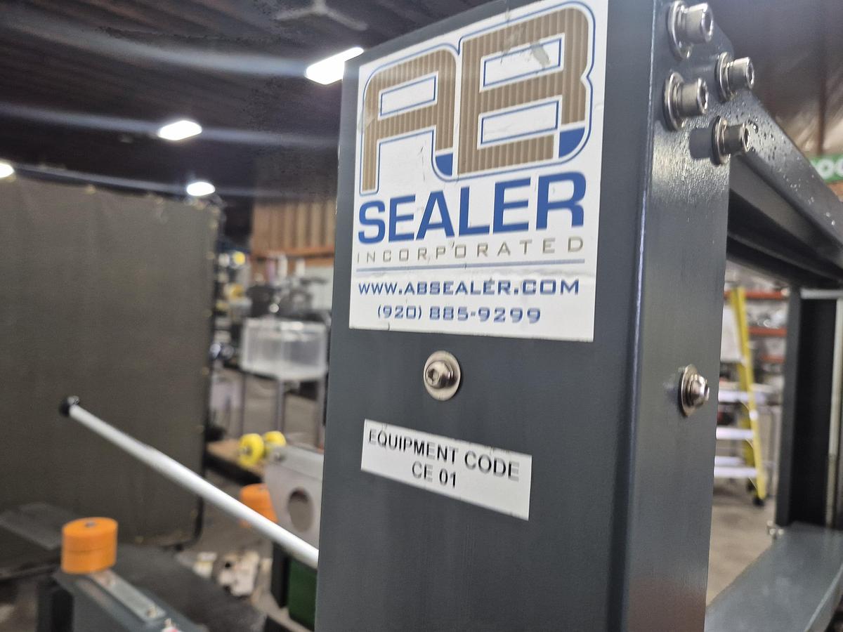 Used AB Sealer Semi-Automatic Top & Bottom Case Sealer