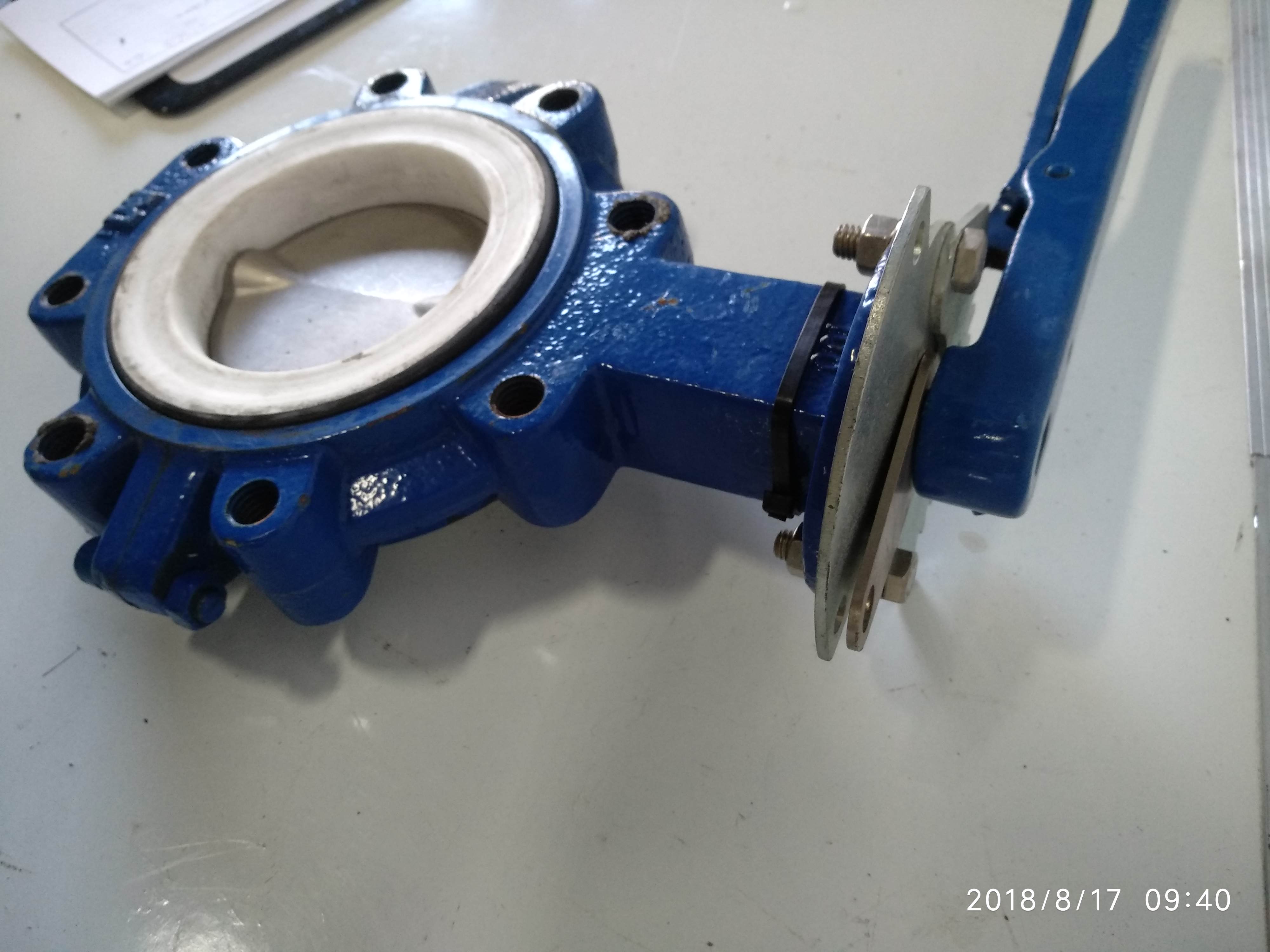Used Manual 4" Butterfly Valve