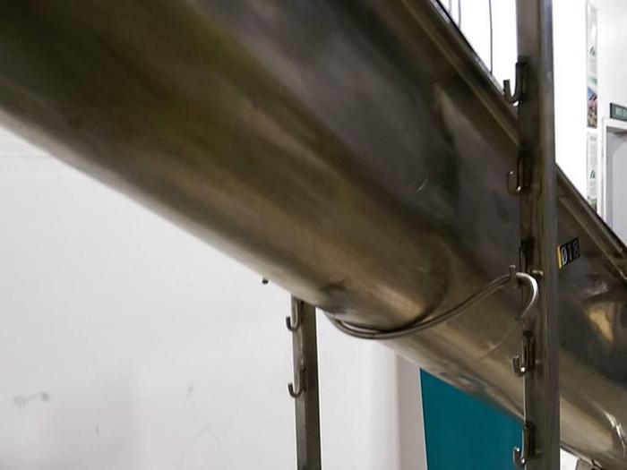 Used Adjustable Incline Auger Conveyor