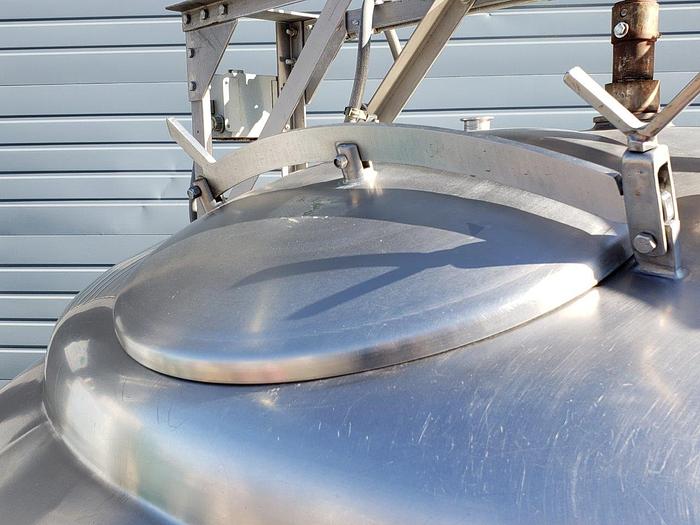 Used APV Crepaco 600 Gal Jacketed Processing Tank