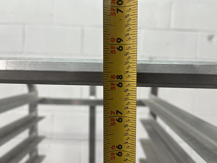 Used Aluminum Bakery Sheet Rack