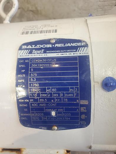 Used Waukesha C328 5HP Centrifugal Pump