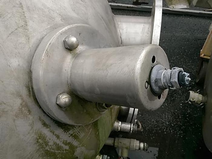 Used 400 Gal Jacketed SS Pressure Vessel