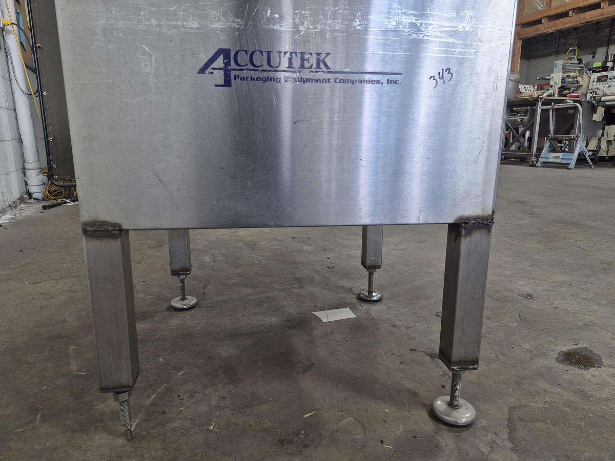 Used Accutek 48" Rotary Accumulation Table
