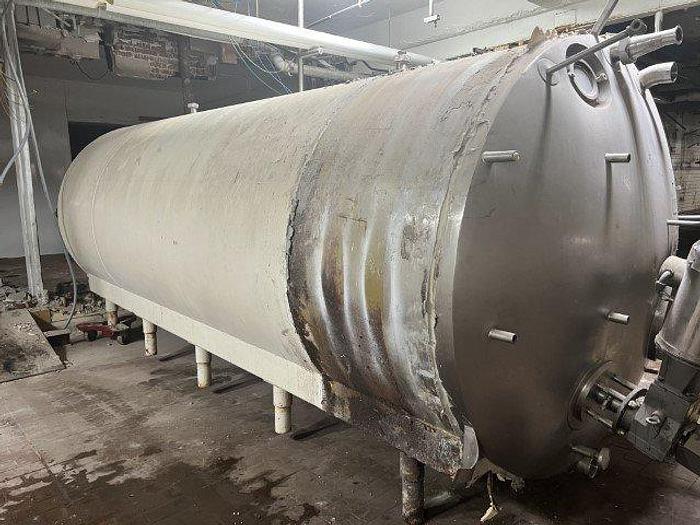 Used Cherry-Burrell SS Horizontal Dairy Tank