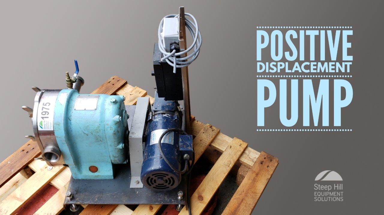 Used Waukesha Model 55 Positive Displacement Rotary Pump