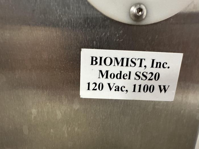 Used Biomist SS20 Power Sanitizing System