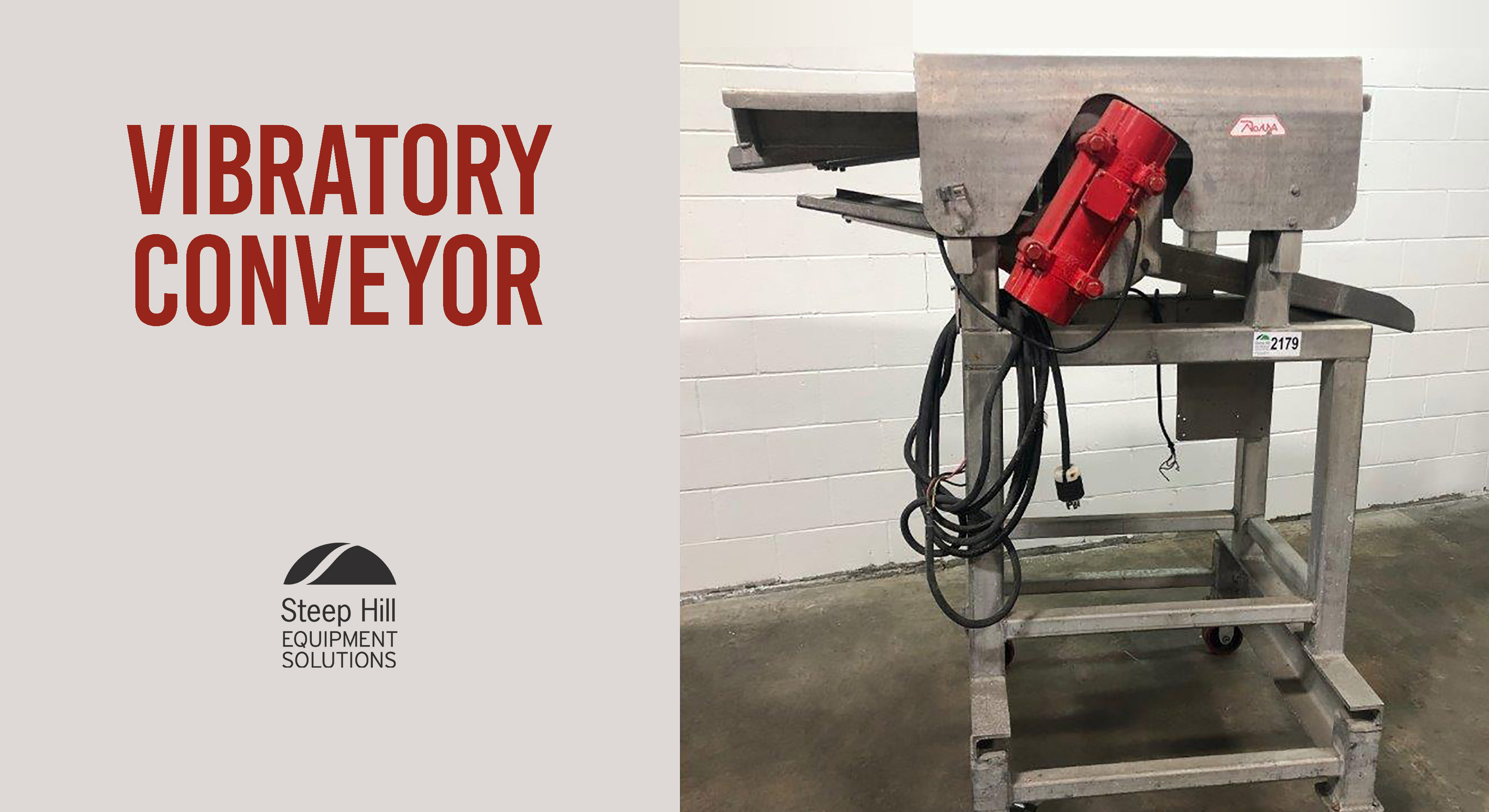 Used ROMA Vibrating Conveyor