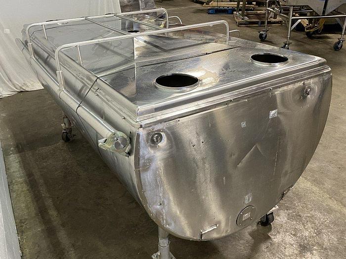 Used SS Jacketed Dairy Tank