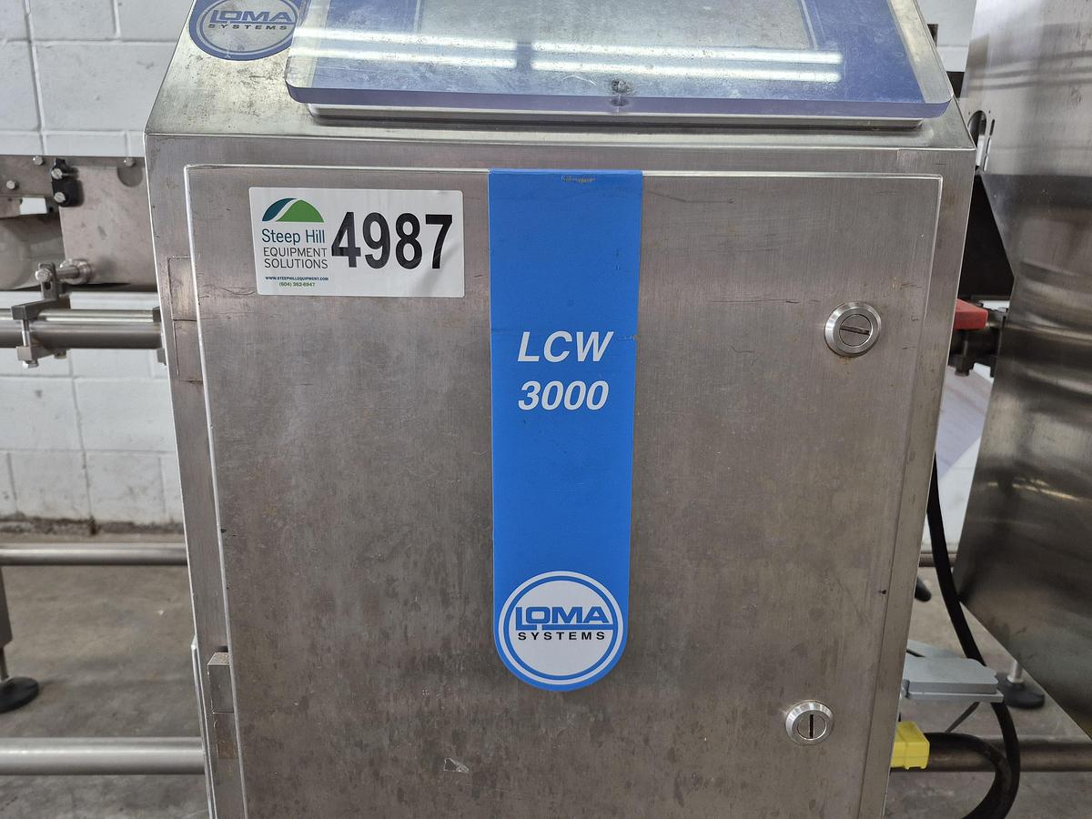 Used Loma LCW 3000 Checkweigher 