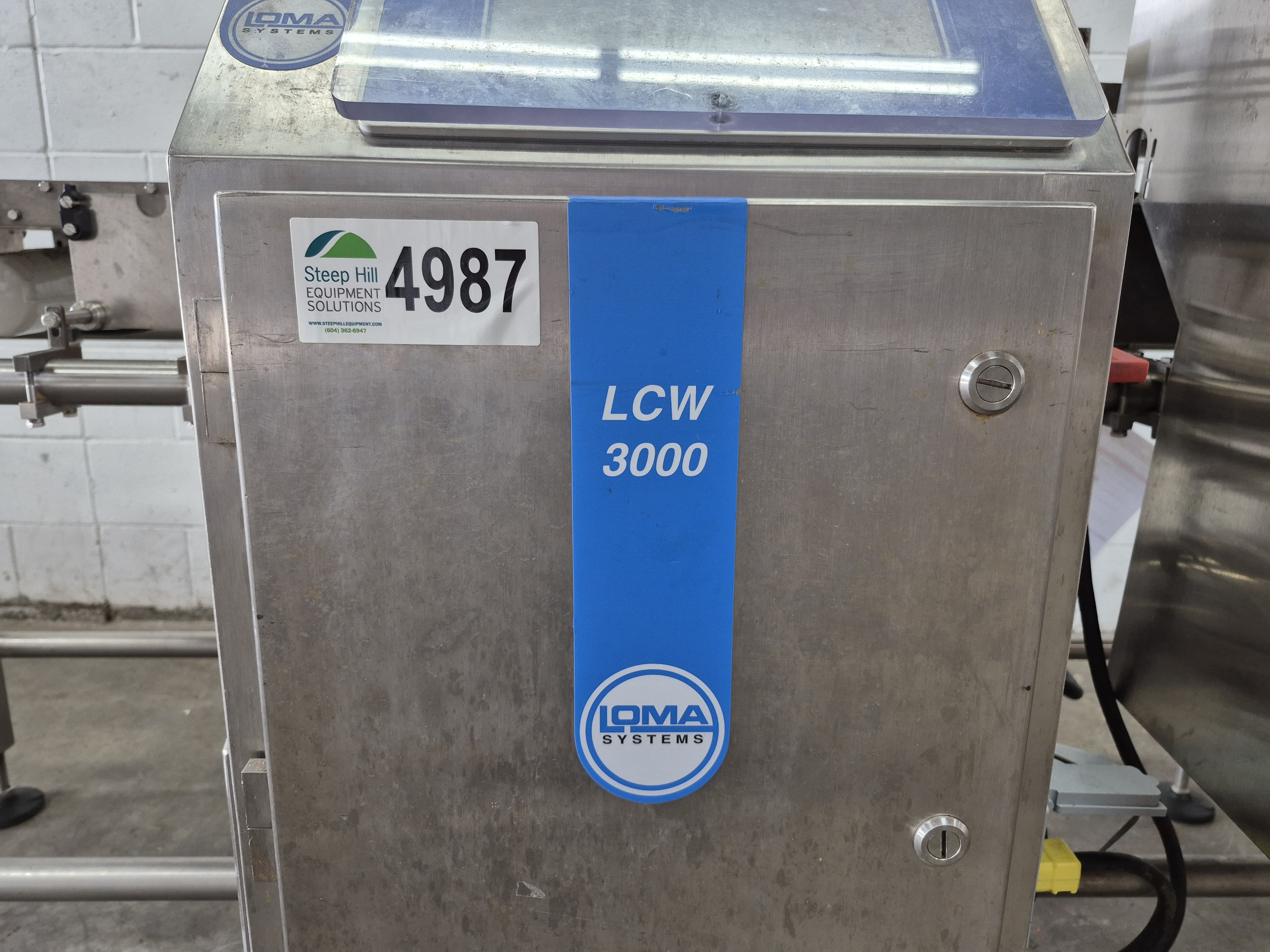 Used Loma LCW 3000 Checkweigher 