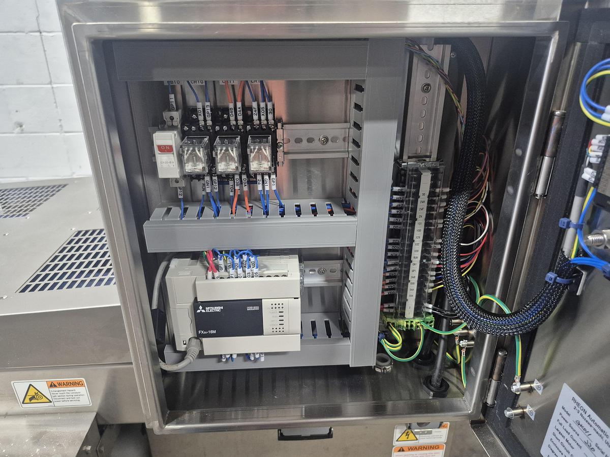 Used Rheon Automatic Conveyor Guillotine Cutter