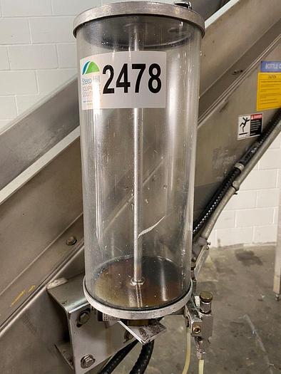 Used Northwest Cleated 30° Incline Conveyor