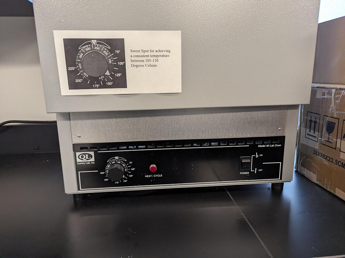 Used Quincy Analog Gravity Convection Lab Oven