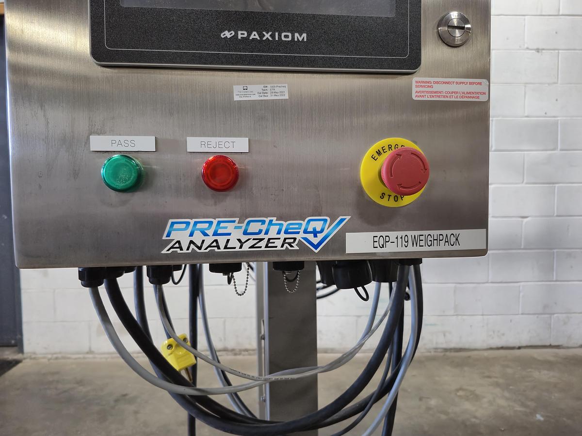 Used WeighPack PrimoCombi 14H Scale & Pre-CheQ Analyzer System