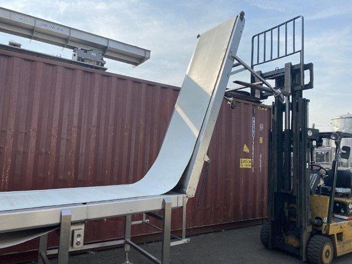Used FMA 32'L Incline Conveyor