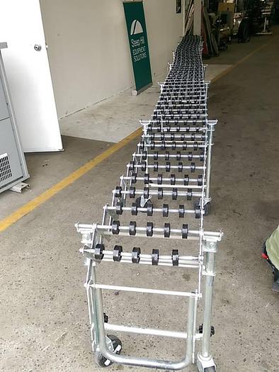 Used 25' Expandable Roller Conveyor