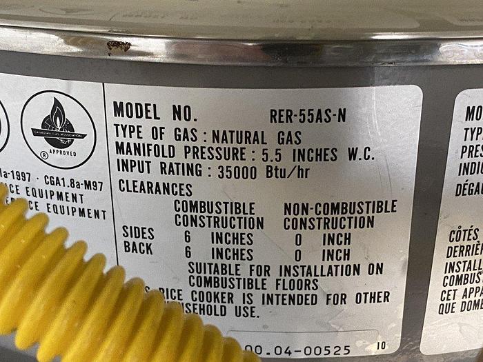 Used Rinnai RER-55AS-N Rice Cooker