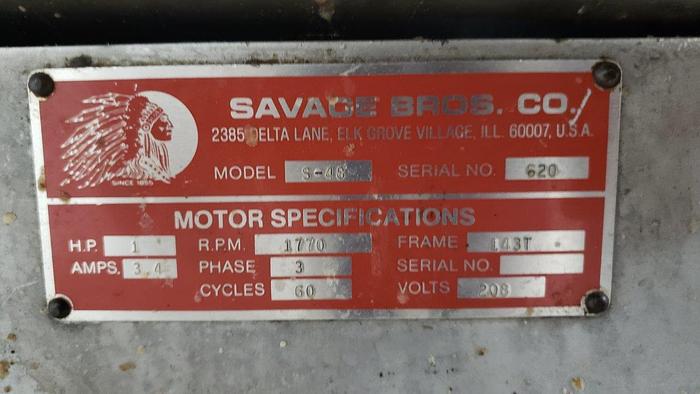 Used Savage S-48 "Workhorse" Double Action Fire Mixer