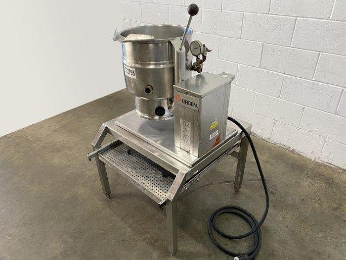 Used Groen TDB/7-20 Jacketed Tilt Kettle