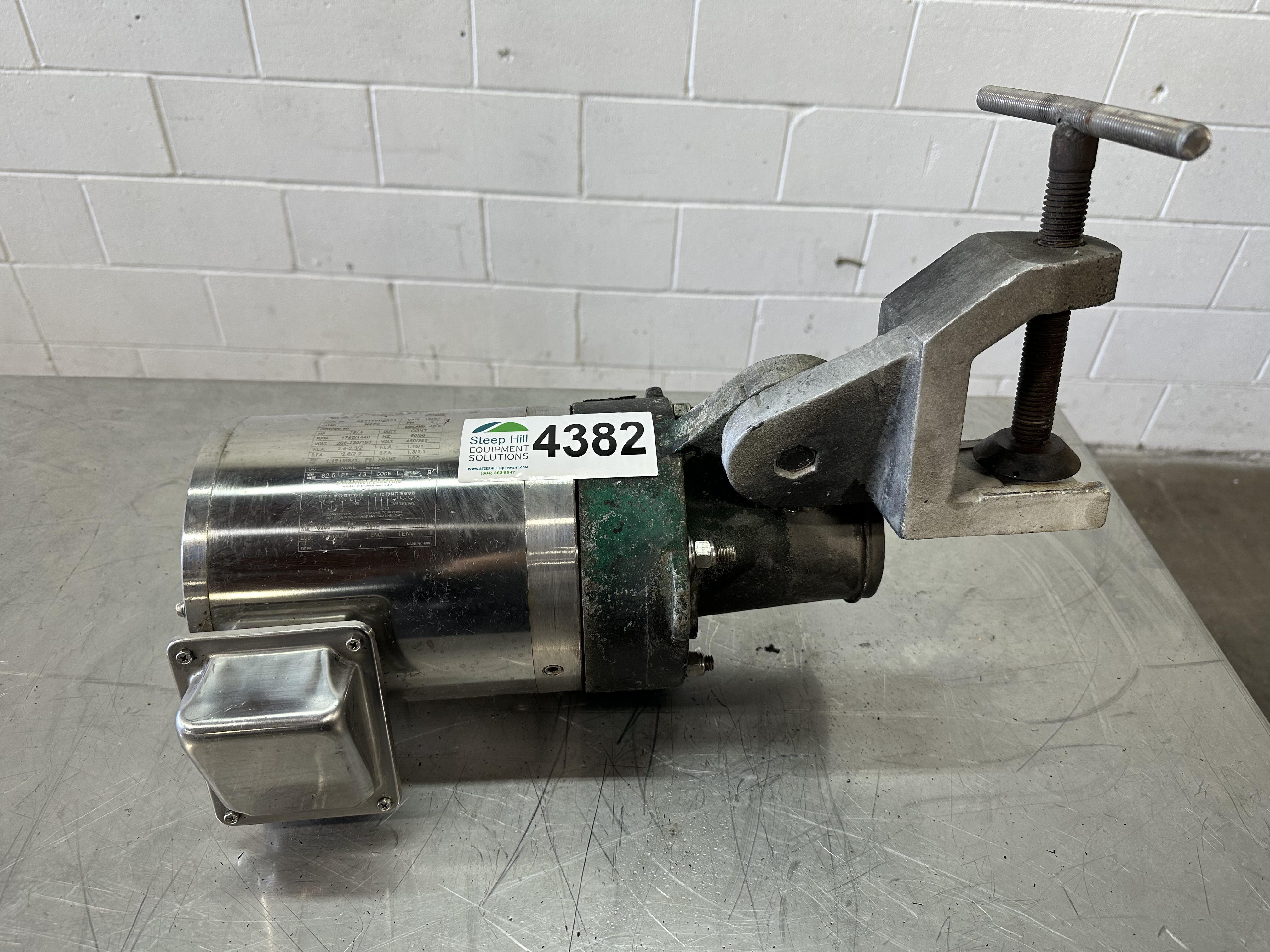 Used Lightnin Mixer Drive and Motor