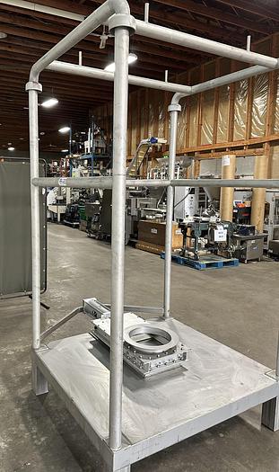 Used Vortex Pneumatic Tote Cage