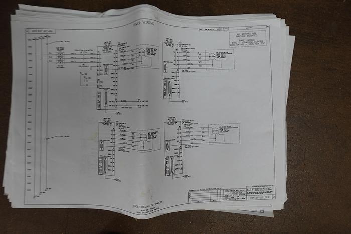 Used UBE 09 Bulk Bun Packer