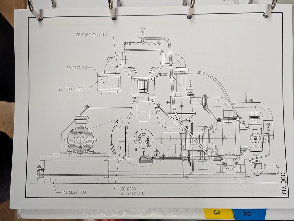 Used Compresseurs François CE6 Air Compressor