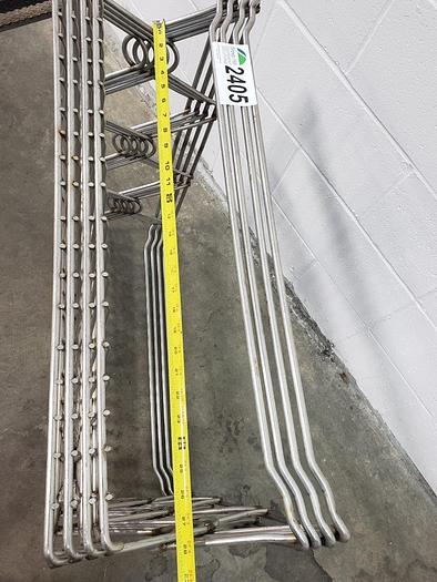 Used SS Turkey Smoke Trays (40)