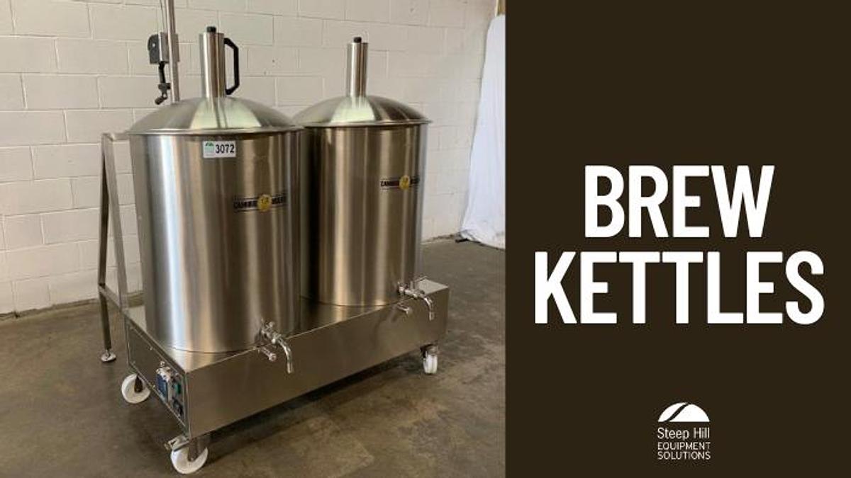 Camurri CB400 Brew Kettles