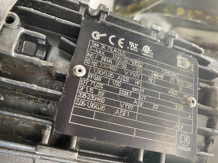 Used FMA 90° Modular Belt Conveyor