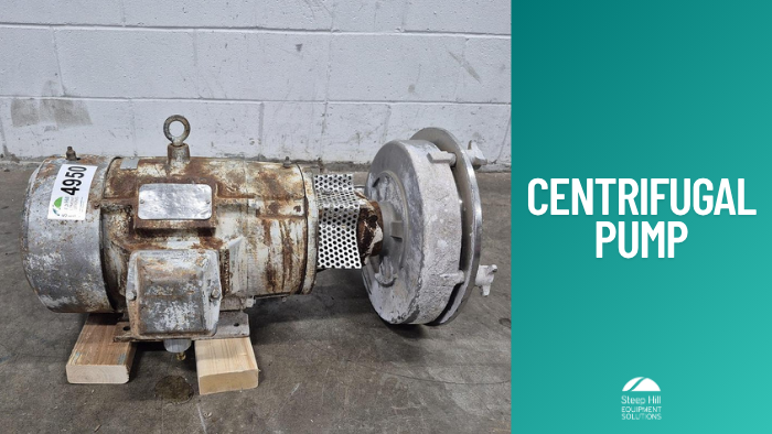 Used SS Centrifugal Pump with 10 HP Motor