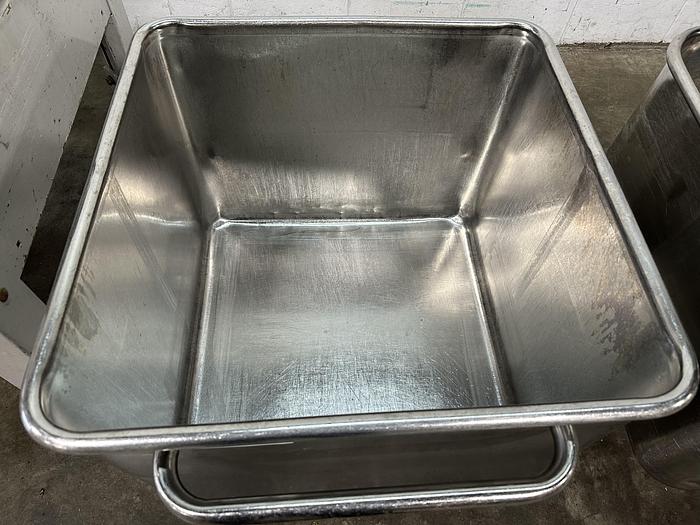 Used Stainless Steel Meat Buggies