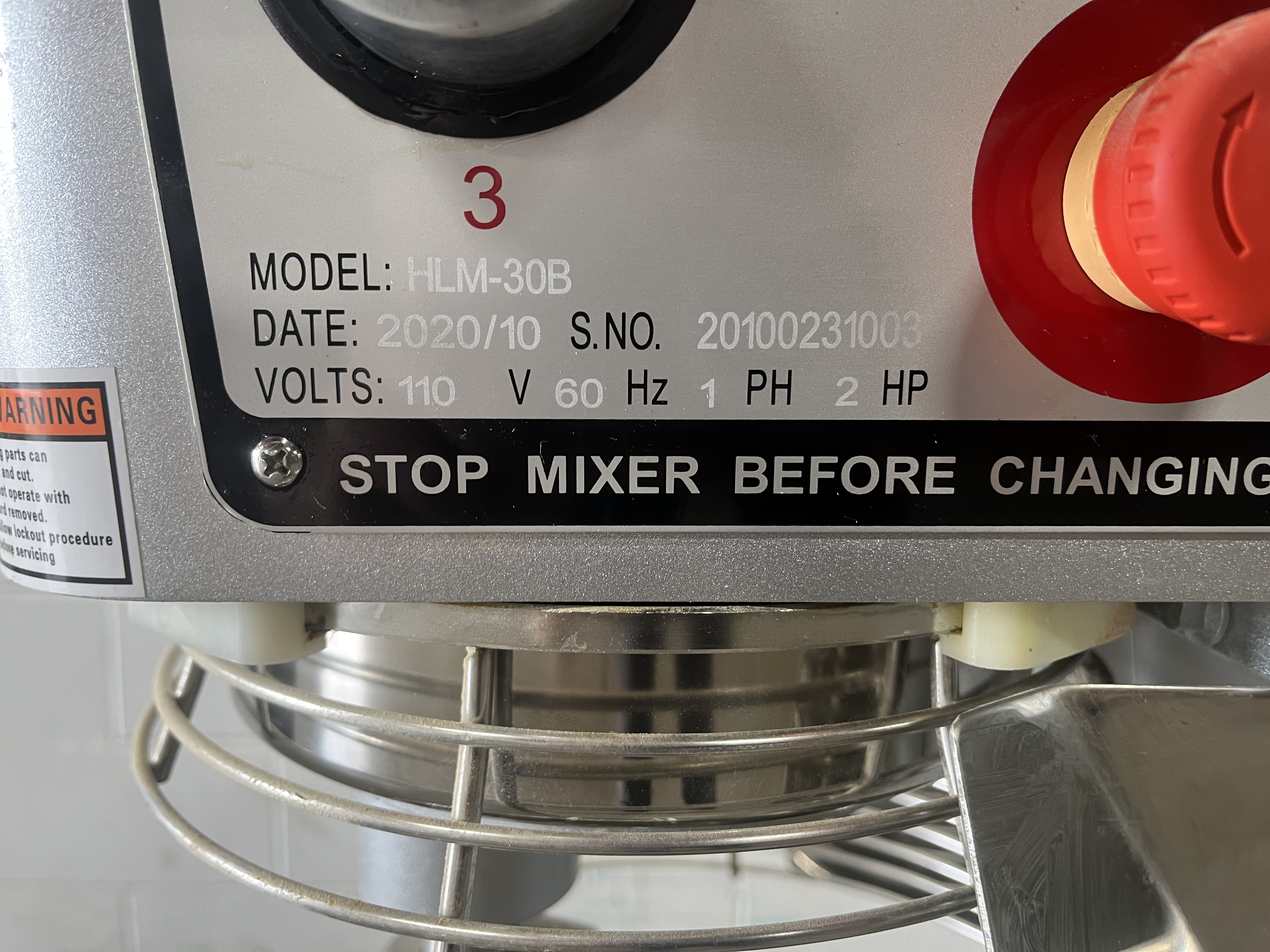 Used EFI 30 Quart Mixer 