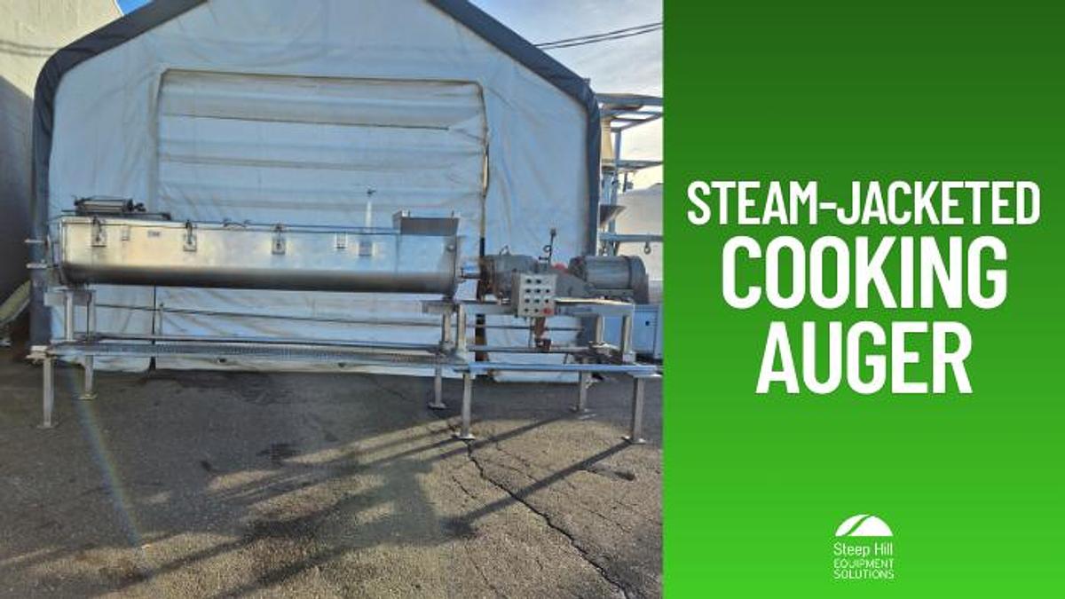 Used Steam Jacketed Cooking Auger