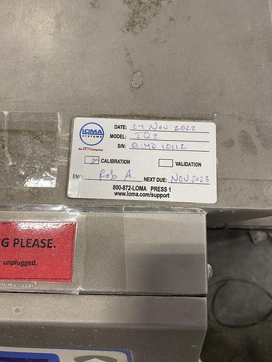 Used Loma IQ2 Metal Detector