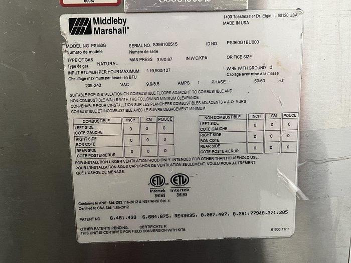 Used Middleby Marshall WOW!² Conveyor Oven