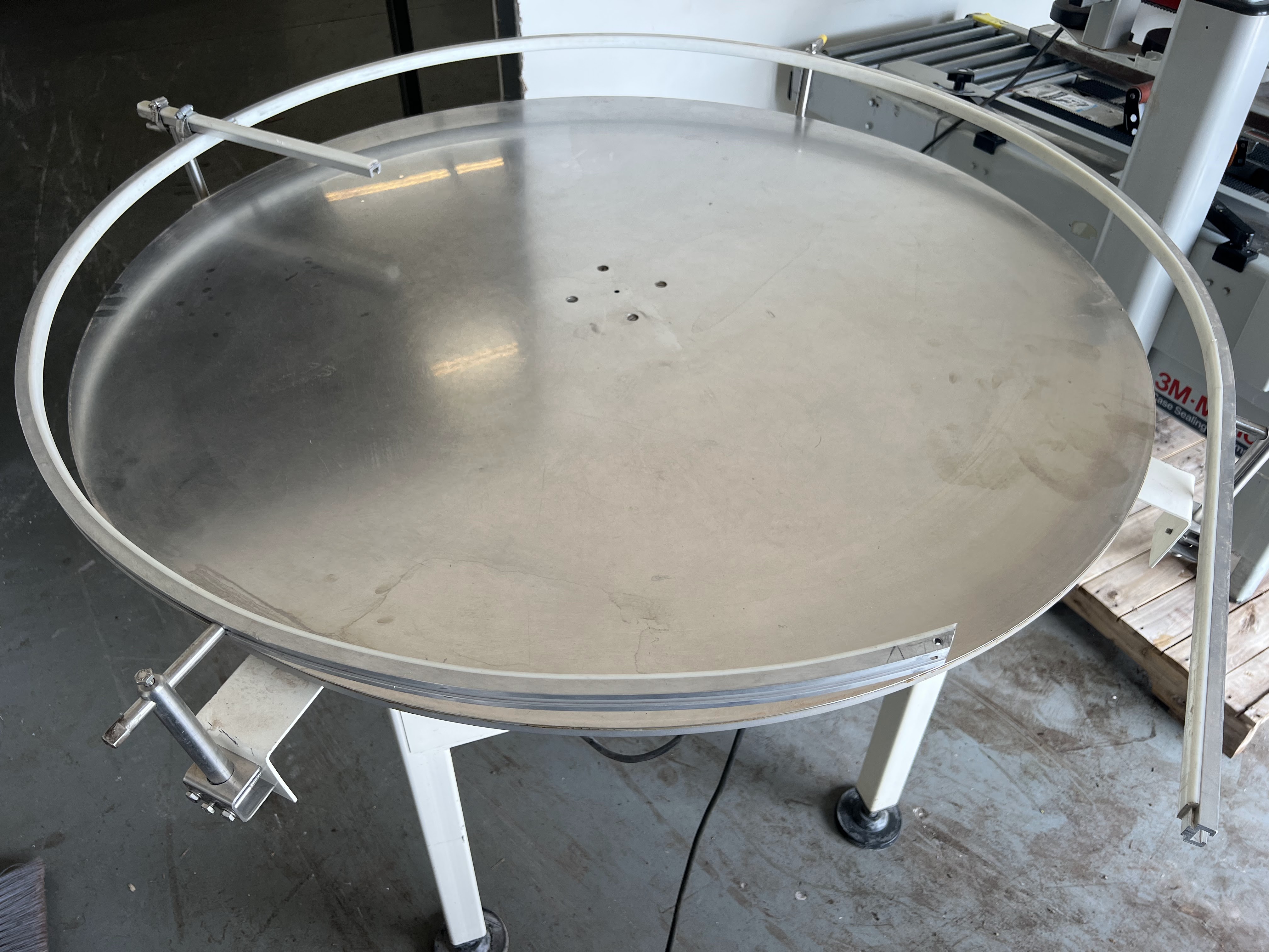 Used AMS 4' Accumulation Table for Sale at Steep Hill Equipment Solutions