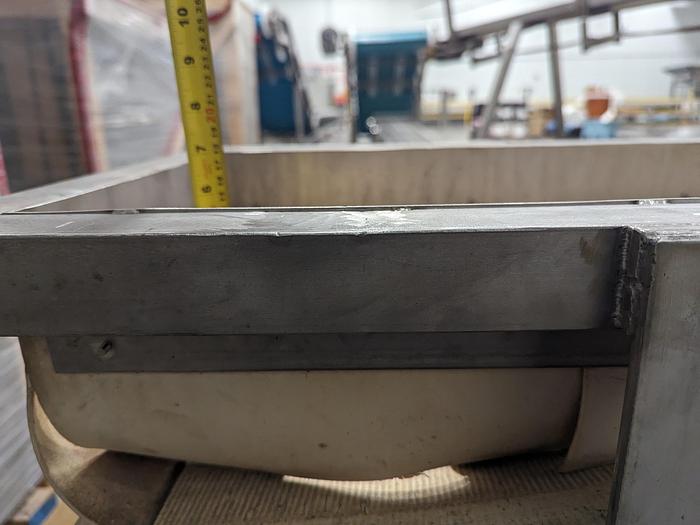 Used 6.5' Conveyor with Hopper