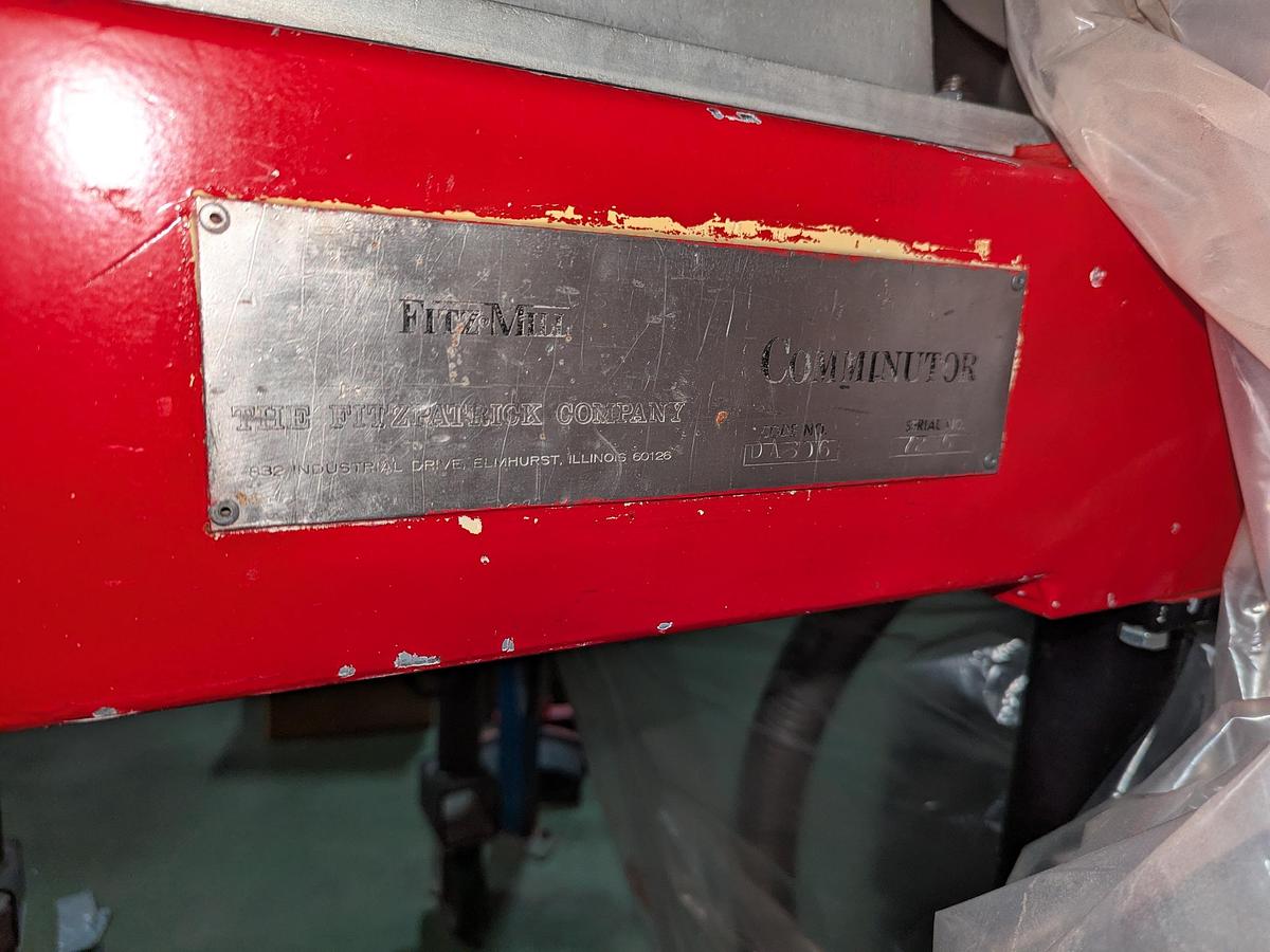 Used Fitzmill DAS06 Hammermill