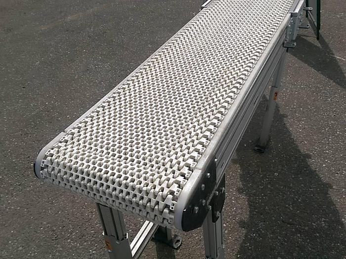 Used 10' long by 14" wide Conveyor with Bend