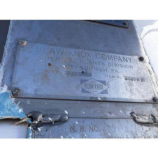 Used Dimple Jacketed Reactor Tank with Agitation