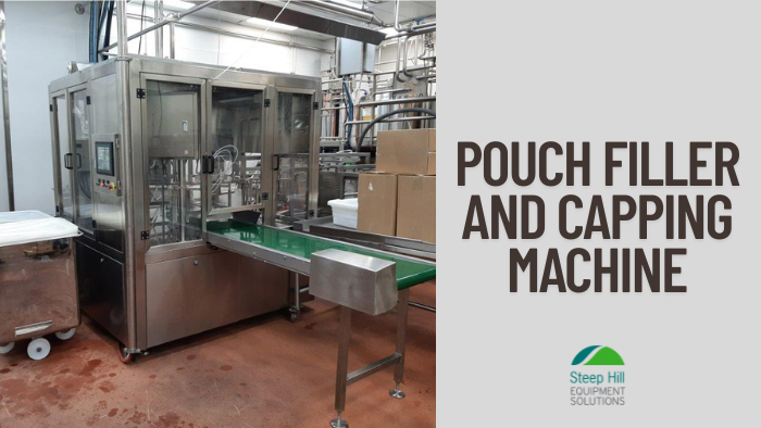 Used ZCX-3ZD Stand-Up Pouch Filler and Capping Machine