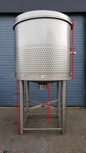 800 Gallon SS Jacketed Tank