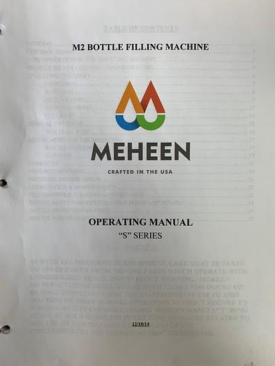 Used Meheen Bottling Station
