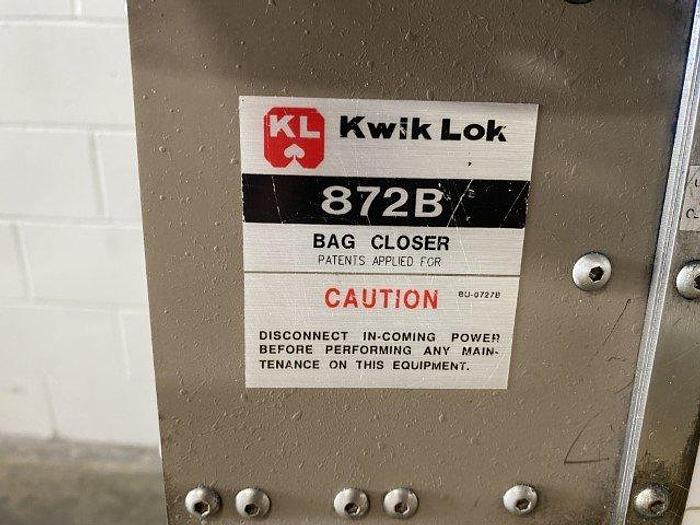 Used Kwik Lok 872B Automatic Bag Closer