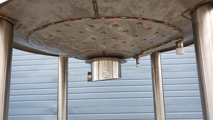 800 Gallon SS Jacketed Tank