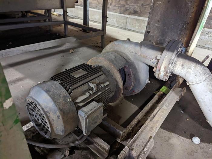 Used Pumpkin Squash Inspection & Cleaning Line