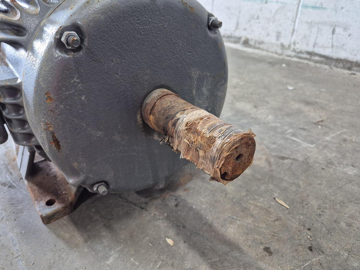 Used Baldor M2333T 15 HP 3-Phase Electric Motor